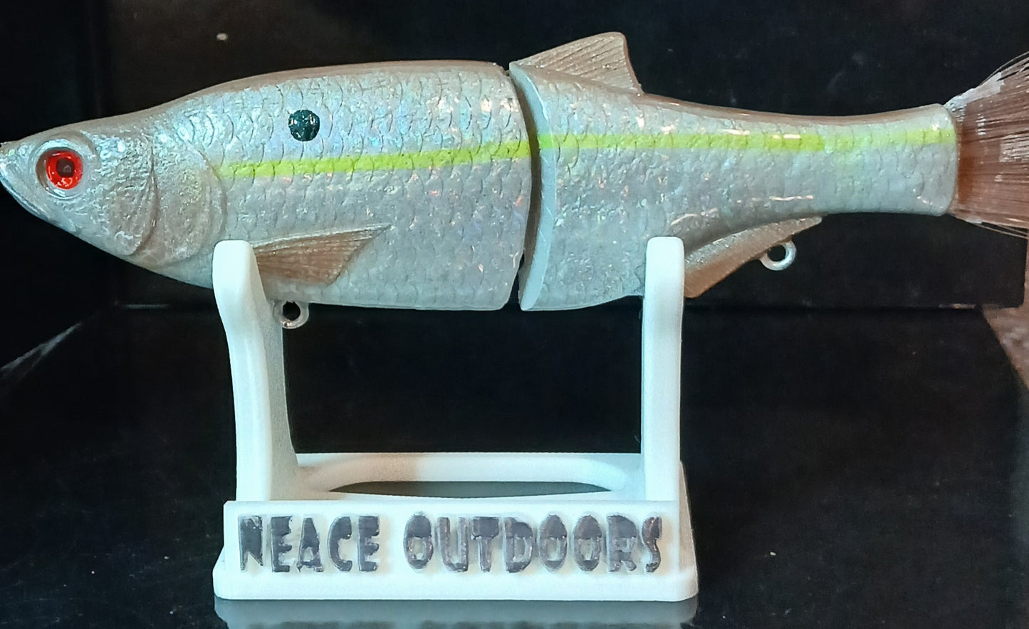 6 in foiled shad